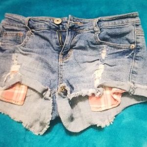 Shorts with rips